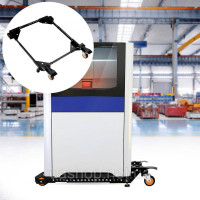 Vevor 318261 Мобільна робоча стійка, вантажопідйомність 650 фунтів, регульована від 12 x 12 дюймів до 36 x 36 дюймів, надміцна