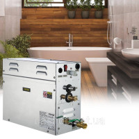 Vevor 317316 Happybuy Парогенератор 9 кВт паровий душ 220В-240В сауна парогенератор з програмованим контролером для дому SPA ванна