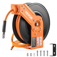 Vevor 318276 Шланг стисненого повітря котушка для шланга 300PSI 9,52 мм x 15,24 м