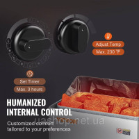 Vevor 317361 8kW Електрична каменка для сауни Sauna Hear Integrated Control 8-12 m³ Spa