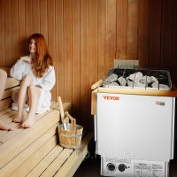 Vevor 317361 8kW Електрична каменка для сауни Sauna Hear Integrated Control 8-12 m³ Spa