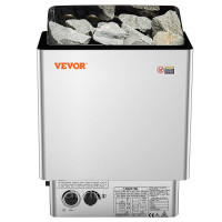 Vevor 317361 8kW Електрична каменка для сауни Sauna Hear Integrated Control 8-12 m³ Spa