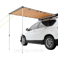 Vevor 317409 Тент для автомобіля 1,4 x 2,01 м, бічний тент PU3000 мм UV50+