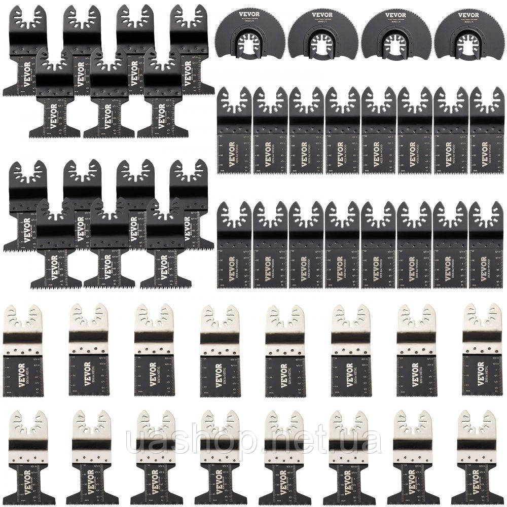 Vevor 318372 50x Saw Blades Oscillating Accessories Set HCS+Stainless Steel Multitool Segment Saw Blade 1-3/4 дюйма 1-3/8 дюйма