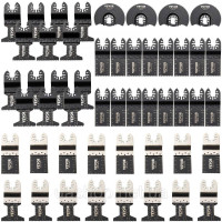 Vevor 318372 50x Saw Blades Oscillating Accessories Set HCS+Stainless Steel Multitool Segment Saw Blade 1-3/4 дюйма 1-3/8 дюйма