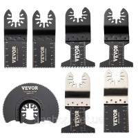 Vevor 318372 50x Saw Blades Oscillating Accessories Set HCS+Stainless Steel Multitool Segment Saw Blade 1-3/4 дюйма 1-3/8 дюйма