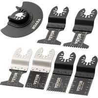 Vevor 318372 50x Saw Blades Oscillating Accessories Set HCS+Stainless Steel Multitool Segment Saw Blade 1-3/4 дюйма 1-3/8 дюйма