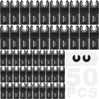 Vevor 318371 Багатофункціональний інструмент 50x пиляльний диск 9x3,4 см осцилюючий інструмент Високовуглецева сталь (HCS)