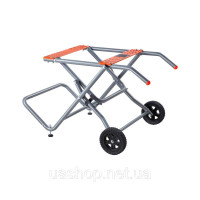 Vevor 318383 Стійка для настільної пилки з колесами 158 кг Вантажопідйомність 1100x760x620 мм Складна Vevor 318383 Стійка для настільної пилки з колесами 158 кг Вантажопідйомність 1100x760x620 мм Складна