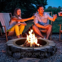 Vevor 317492 Fire Pit Bowl Fire Bowl Металевий 1143 мм Garden Patio Vevor 317492 Fire Pit Bowl Fire Bowl Металевий 1143 мм Garden Patio