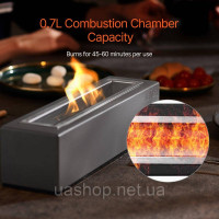 Vevor 317494 Чаша для багаття Кошик для багаття бездимна дерев'яна чаша 380x100x135 мм