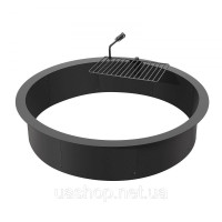 Vevor 317500 Fire Pit Fire Ring Fire Bowl Багаття Метал φ1016 мм Садова тераса