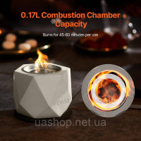 Vevor 317504 Чаша для вогнища Кошик для вогнища бездимна дерев'яна чаша 125x117x105 мм