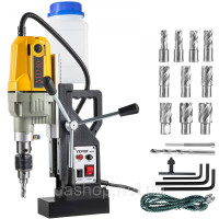Vevor 318416 Магнітна дриль 1100 Вт Магнітна дриль Магнітна дриль 12000 Н Електрична свердлильна машина Промисловий свердлильний Vevor 318416 Магнітна дриль 1100 Вт Магнітна дриль Магнітна дриль 12000 Н Електрична свердлильна машина Промисловий свердлильний