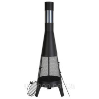 Vevor 317507 Патіо Обігрівач Садовий Камін Ацтекська Піч Хіменея Вогнище φ508x1495 мм