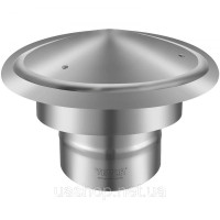 Vevor 317527 Кришка димоходу з нержавіючої сталі 304 ковпак димоходу 300x300x220 мм ковпак димоходу дощовик ковпак димоходу Φ150