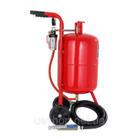Vevor 318446 Піскоструминна машина, 40 л Піскоструминна машина, 60-125 PSI Мобільний піскоструминний апарат з аксесуарами,