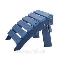 Vevor 317621 Підставка для ніг Adirondack Ottoman 400x480x330mm HDPE садовий стілець складний синій Vevor 317621 Підставка для ніг Adirondack Ottoman 400x480x330mm HDPE садовий стілець складний синій