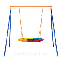 Vevor 317645 Комплекти гойдалок сидіння для гойдалок А-рама 200кг сад вуличний 1 чол Vevor 317645 Комплекти гойдалок сидіння для гойдалок А-рама 200кг сад вуличний 1 чол