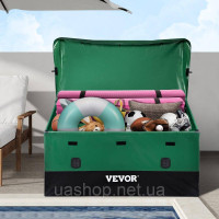 Vevor 317664 1013L Відкритий ящик для зберігання 147x86x108см Водонепроникний брезентовий брезентовий ящик з подушкою для Vevor 317664 1013L Відкритий ящик для зберігання 147x86x108см Водонепроникний брезентовий брезентовий ящик з подушкою для