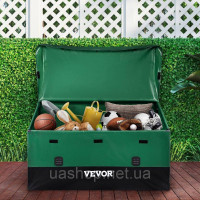 Vevor 317662 660L відкритий ящик для зберігання 155x63x75cm промислового рівня PE брезентовий садовий ящик водонепроникний Vevor 317662 660L відкритий ящик для зберігання 155x63x75cm промислового рівня PE брезентовий садовий ящик водонепроникний