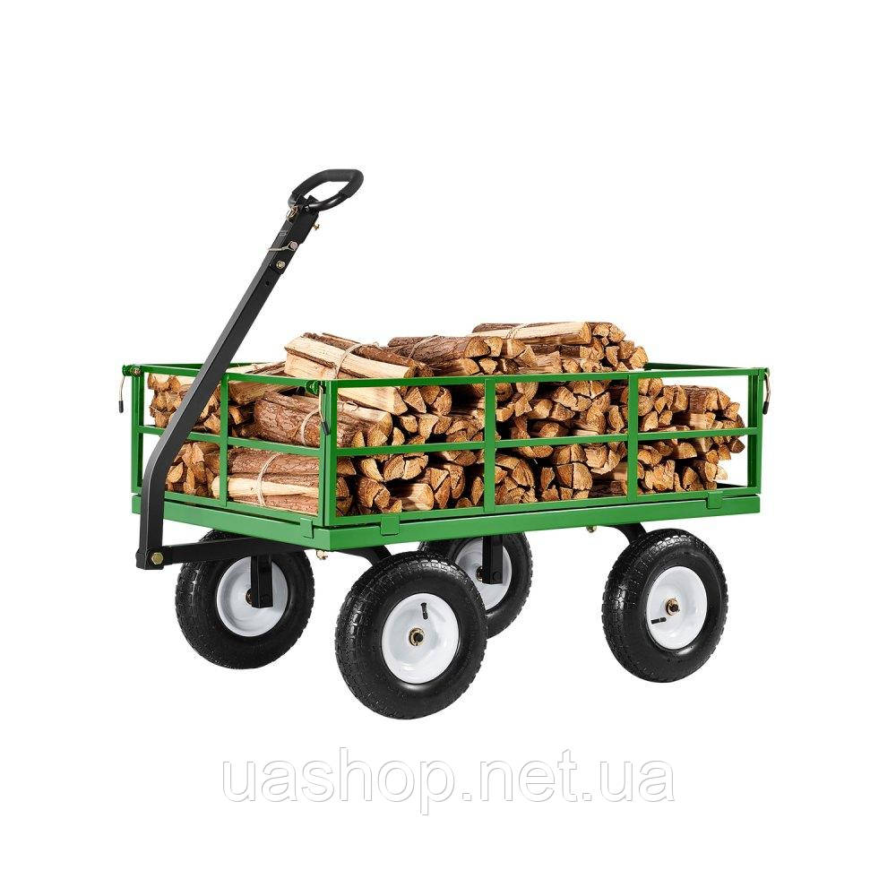 Vevor 317687 Handcart Транспортний візок Садовий візок Візок для інструментів Handcart 110x75x67см