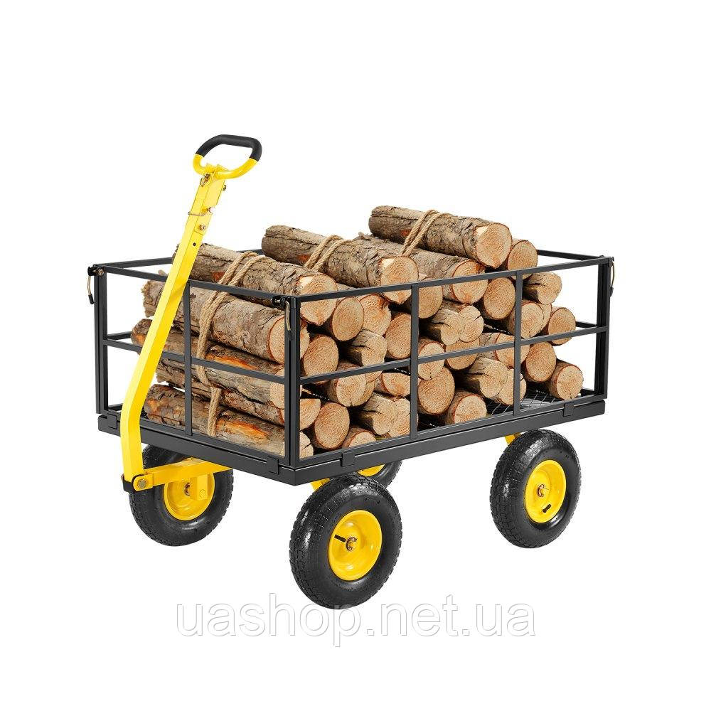 Vevor 317686 Handcart Транспортний візок Садовий візок Візок для інструментів Handcart 116,8x76x43см