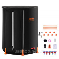 Vevor 317801 Бочка для дощової води Бочка для дощової води Резервуар для бочки для дощової води складний 380л