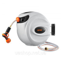 Vevor 317826 Котушка для шланга 12 мм х 40 м настінний ящик для шланга