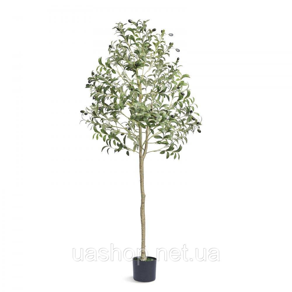 Vevor 317881 Оливкове дерево штучне 60x60x155см Штучна рослина PE Штучні рослини Фальшиві пластикові рослини в горщику Штучна