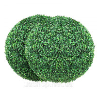 Vevor 317906 2x Куля самшиту штучна Ø50,8см Садова прикраса Куля самшиту штучна Куля самшиту штучна Штучна рослина з ПЕ, дерева,