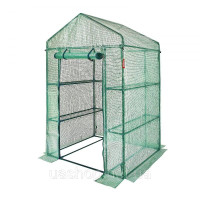 Vevor 318017 Теплиця плівкова 141x74.5x205см теплиця для томатів 15кг вантажопідйомність теплиця садовий будиночок холодний каркас