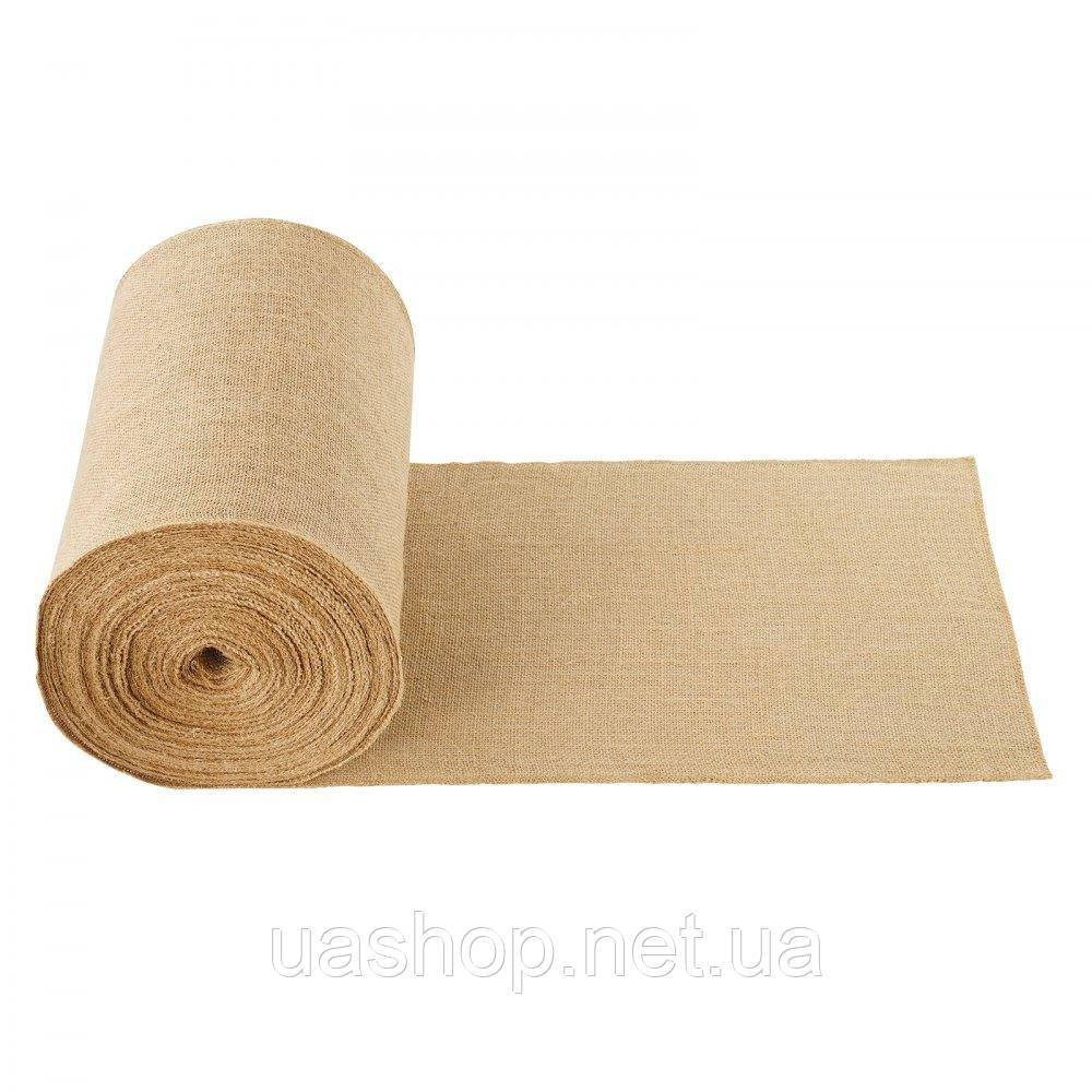 Vevor 318033 джутова тканина 50x50 гессенська декоративна тканина джутова стрічка 355ммx45,7м