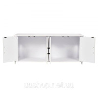 Vevor 318116 котячий туалет котячий лоток тумба тумба котяча 1,19х0,46х0,5м білий Vevor 318116 котячий туалет котячий лоток тумба тумба котяча 1,19х0,46х0,5м білий