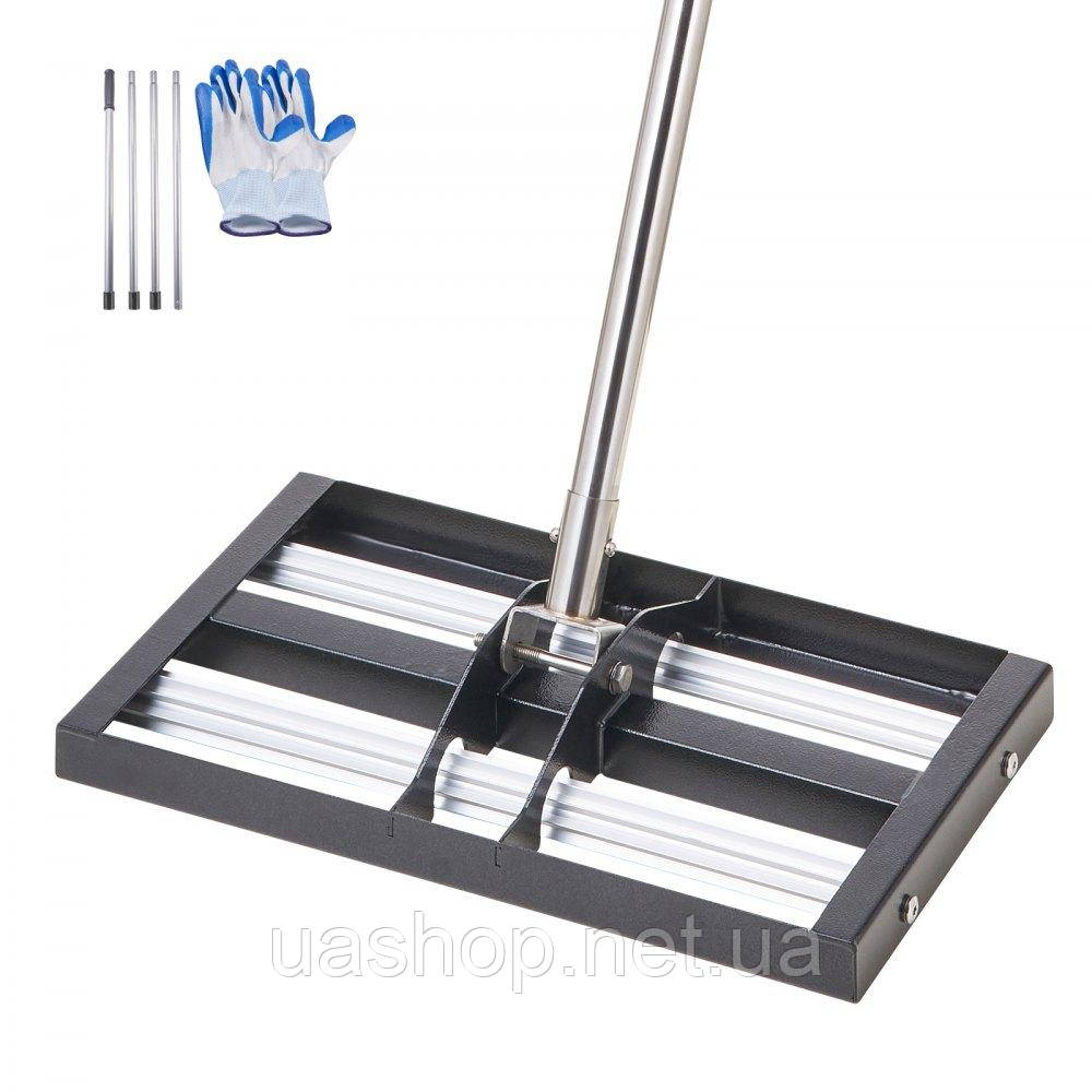 Vevor 318135 Lawn Racel з Roll Level Rake Levellrake Lawn Care 254x431mm