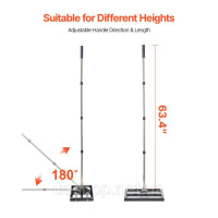 Vevor 318135 Lawn Racel з Roll Level Rake Levellrake Lawn Care 254x431mm