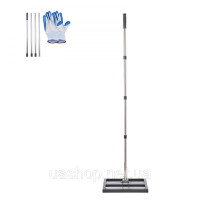 Vevor 318135 Lawn Racel з Roll Level Rake Levellrake Lawn Care 254x431mm