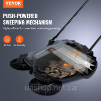 Vevor 318156 Вевару ручної роботи підлога підлога з шириною 65 см та 19 л контейнера для відходів