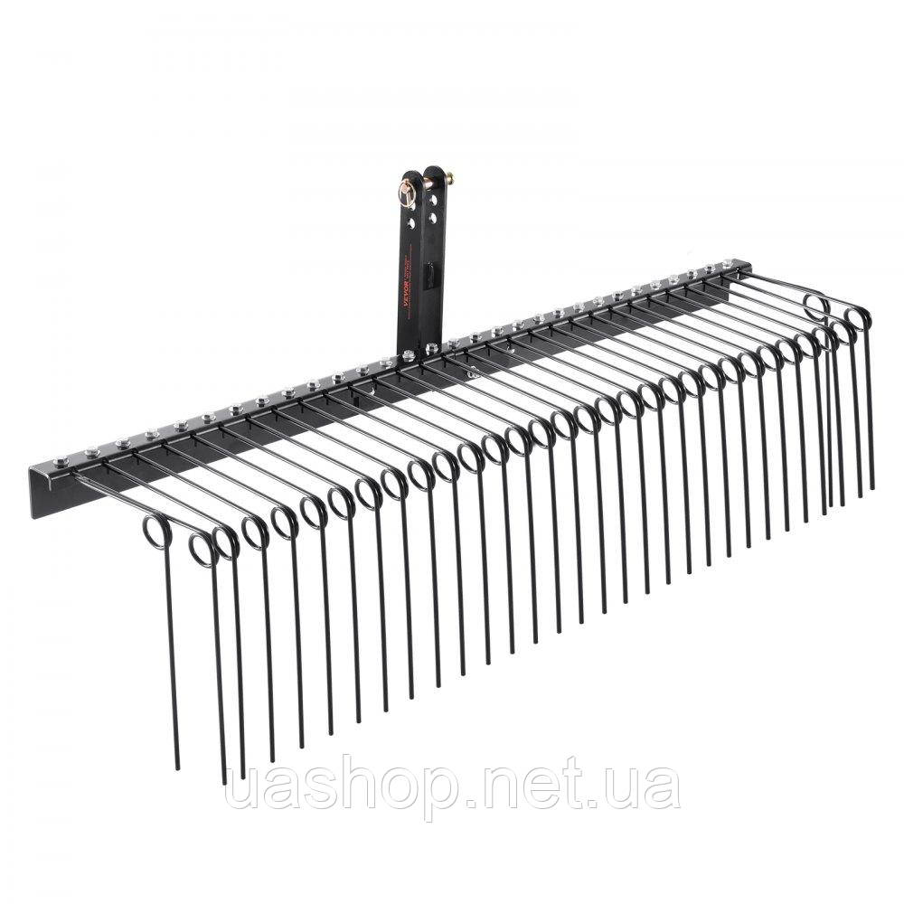 Vevor 318160 Attachments Ландшафтні граблі 183 см. Граблі-скарифікатори газону з 32 зубцями