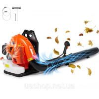 Vevor 318174 Рюкзак для повітродувки листя 79 CC 2-тактний бензиновий повітродувка для листя 930 CFM Об’єм повітря 184