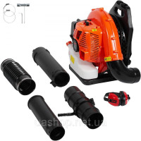 Vevor 318174 Рюкзак для повітродувки листя 79 CC 2-тактний бензиновий повітродувка для листя 930 CFM Об’єм повітря 184