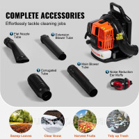 Vevor 318173 Рюкзак для повітродувки листя 62 CC 2-тактний бензиновий повітродувник для листя 1110 CFM Об’єм повітря Vevor 318173 Рюкзак для повітродувки листя 62 CC 2-тактний бензиновий повітродувник для листя 1110 CFM Об’єм повітря