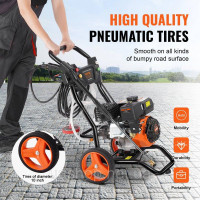 Vevor 318177 бензинова мийка високого тиску 3400PSI 2.6GPM з набором 5 насадок для автомобілів вертикальна Vevor 318177 бензинова мийка високого тиску 3400PSI 2.6GPM з набором 5 насадок для автомобілів вертикальна