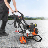 Vevor 318177 бензинова мийка високого тиску 3400PSI 2.6GPM з набором 5 насадок для автомобілів вертикальна Vevor 318177 бензинова мийка високого тиску 3400PSI 2.6GPM з набором 5 насадок для автомобілів вертикальна