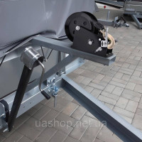 Vevor 310193 Тросова лебідка 1587,5 кг ручна тросова лебідка 160x160x180мм човнова лебідка двостороння храповик/2-швидкісна ручна