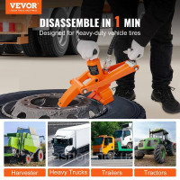 Vevor 310390 Гідравлічний шиномонтажний верстат Шиномонтажний верстат 470 x 142 x 320 мм, з Т-подібною ручкою Шиномонтажний Vevor 310390 Гідравлічний шиномонтажний верстат Шиномонтажний верстат 470 x 142 x 320 мм, з Т-подібною ручкою Шиномонтажний