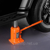 Vevor 310601 Гідравлічний автомобільний домкрат, пляшковий домкрат 50 т з діапазоном підйому 28-44 см та довгою 3-секційною