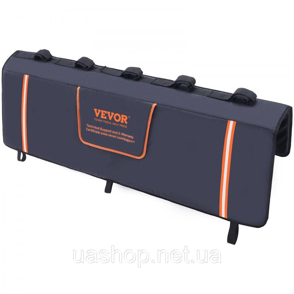 Vevor 310796 Накладка на задній борт пікапа 135 см, накладка на задній борт вантажівки 5 велосипедів, пази 110 x 110 мм Задній