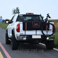 Vevor 310796 Накладка на задній борт пікапа 135 см, накладка на задній борт вантажівки 5 велосипедів, пази 110 x 110 мм Задній