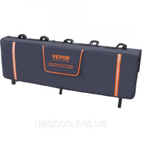 Vevor 310796 Накладка на задній борт пікапа 135 см, накладка на задній борт вантажівки 5 велосипедів, пази 110 x 110 мм Задній
